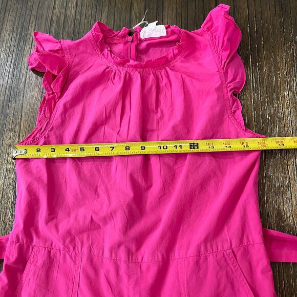 & Merci Pink Ruffle Neck Jumpsuit Size S - Picture 15 of 16